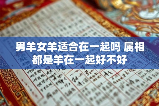 男羊女羊适合在一起吗 属相都是羊在一起好不好