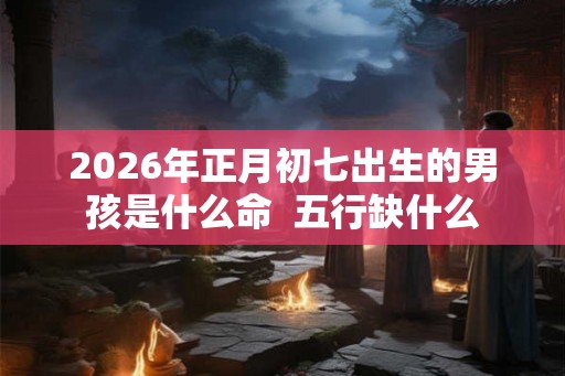 2026年正月初七出生的男孩是什么命  五行缺什么