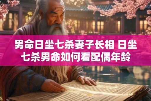 男命日坐七杀妻子长相 日坐七杀男命如何看配偶年龄
