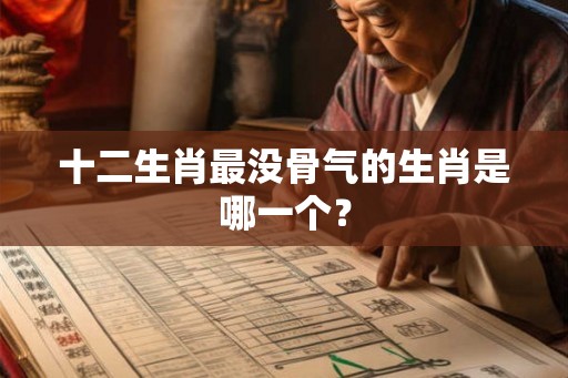 十二生肖最没骨气的生肖是哪一个？