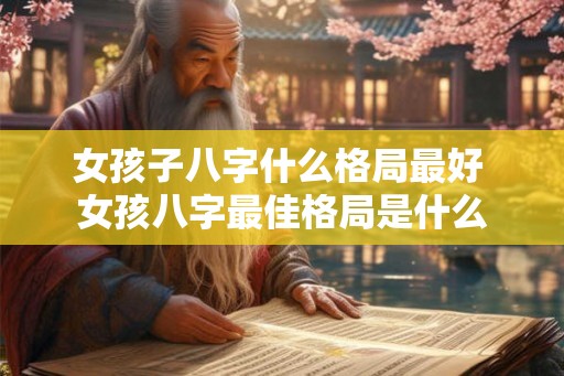 女孩子八字什么格局最好 女孩八字最佳格局是什么