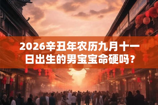 2026辛丑年农历九月十一日出生的男宝宝命硬吗？