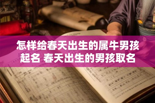 怎样给春天出生的属牛男孩起名 春天出生的男孩取名 怎样给春天出生的属牛男孩起名 春天出生的男孩取名