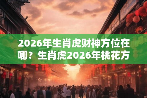 2026年生肖虎财神方位在哪？生肖虎2026年桃花方位在哪？