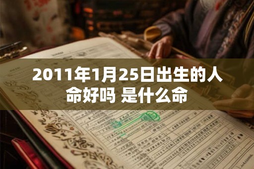 2011年1月25日出生的人命好吗 是什么命