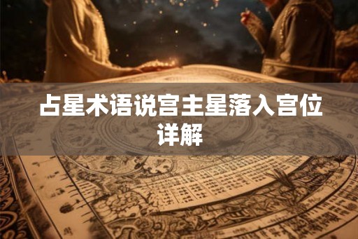 占星术语说宫主星落入宫位详解