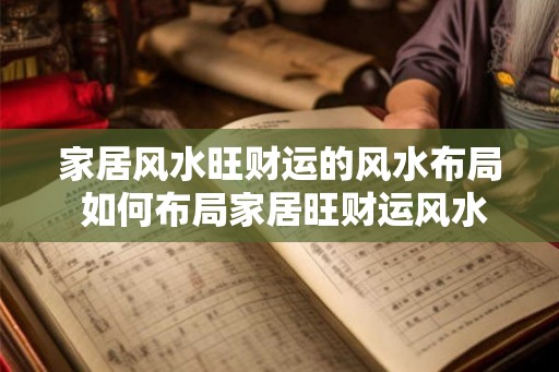 家居风水旺财运的风水布局 如何布局家居旺财运风水