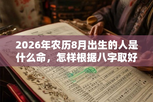 2026年农历8月出生的人是什么命,怎样根据八字取好名 2026年农历8月出生的人是什么命,怎样根据八字取好名