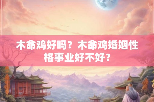 木命鸡好吗？木命鸡婚姻性格事业好不好？