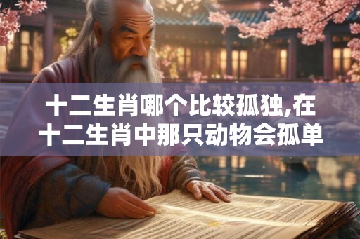 十二生肖哪个比较孤独,在十二生肖中那只动物会孤单