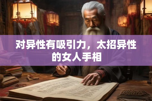 对异性有吸引力,太招异性的女人手相 对异性有吸引力,太招异性的女人手相