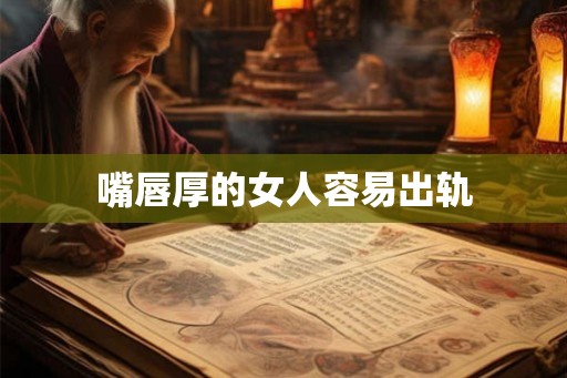 嘴唇厚的女人容易出轨