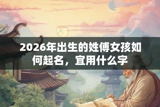2026年出生的姓傅女孩如何起名，宜用什么字