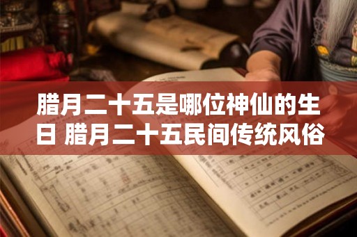 腊月二十五是哪位神仙的生日 腊月二十五民间传统风俗