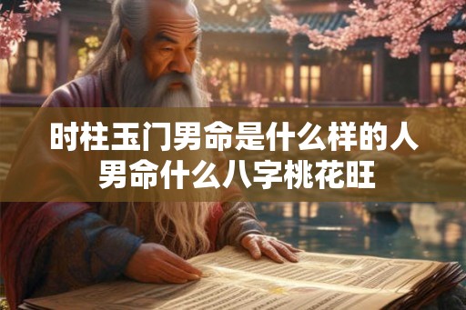 时柱玉门男命是什么样的人 男命什么八字桃花旺