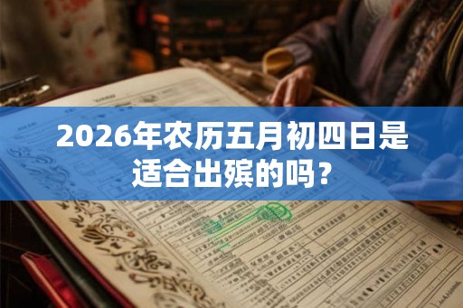 2026年农历五月初四日是适合出殡的吗？