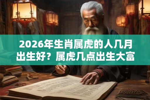 2026年生肖属虎的人几月出生好？属虎几点出生大富大贵？