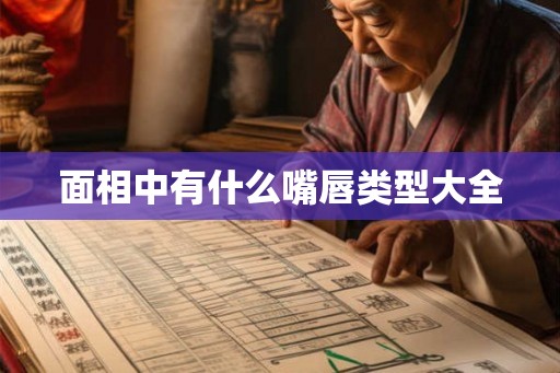 面相中有什么嘴唇类型大全