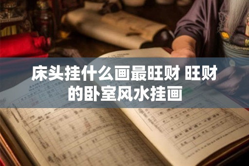 床头挂什么画最旺财 旺财的卧室风水挂画
