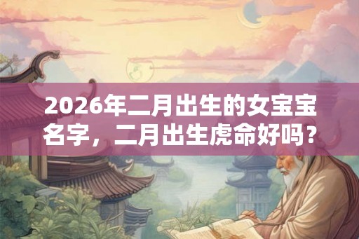 2026年二月出生的女宝宝名字，二月出生虎命好吗？