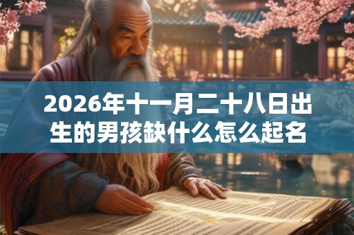 2026年十一月二十八日出生的男孩缺什么怎么起名 2026年十一月二十八日出生的男孩缺什么怎么起名