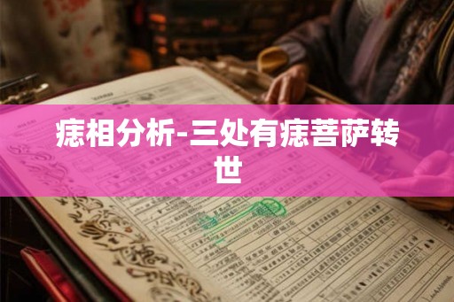 痣相分析-三处有痣菩萨转世