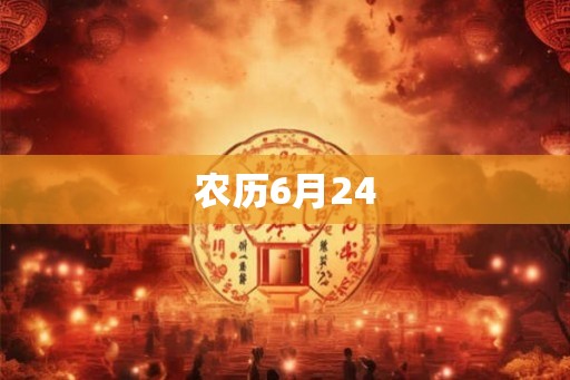 农历6月24