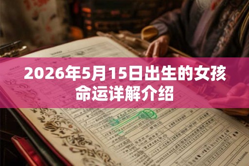 2026年5月15日出生的女孩命运详解介绍