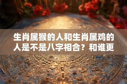 生肖属猴的人和生肖属鸡的人是不是八字相合？和谁更搭？