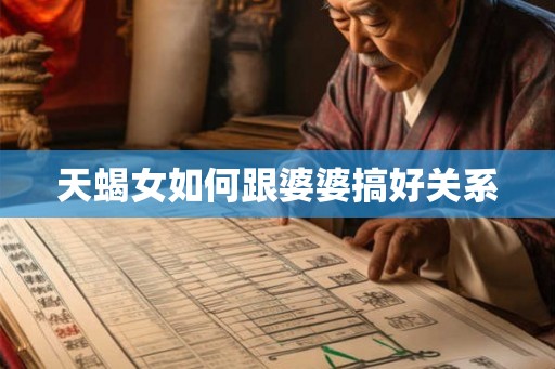 天蝎女如何跟婆婆搞好关系