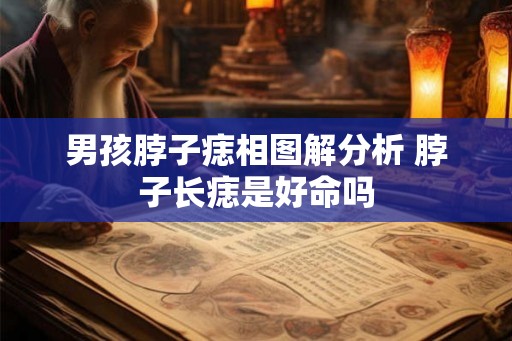 男孩脖子痣相图解分析 脖子长痣是好命吗