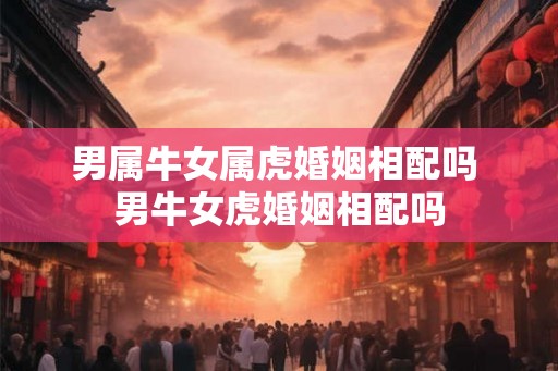 男属牛女属虎婚姻相配吗 男牛女虎婚姻相配吗 男属牛女属虎婚姻相配吗 男牛女虎婚姻相配吗