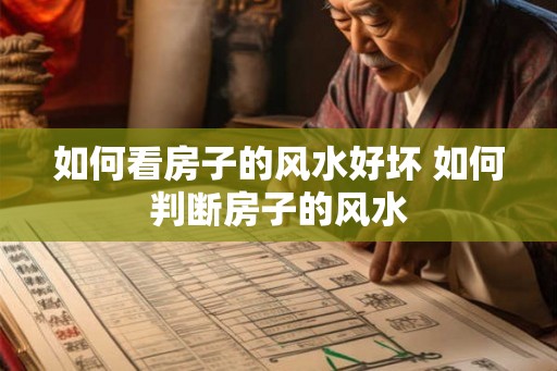 如何看房子的风水好坏 如何判断房子的风水