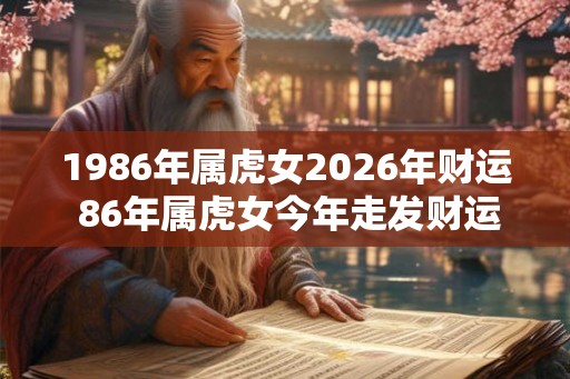 1986年属虎女2026年财运 86年属虎女今年走发财运吗