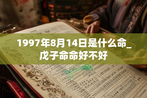 1997年8月14日是什么命_戊子命命好不好