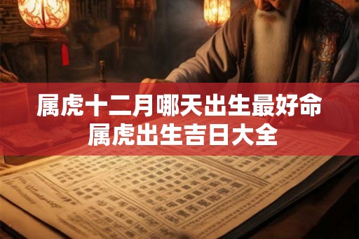 属虎十二月哪天出生最好命 属虎出生吉日大全