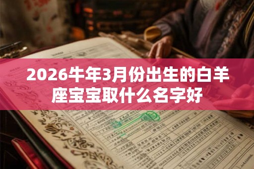2026牛年3月份出生的白羊座宝宝取什么名字好