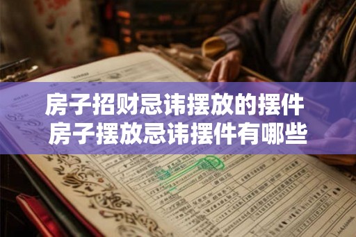 房子招财忌讳摆放的摆件 房子摆放忌讳摆件有哪些