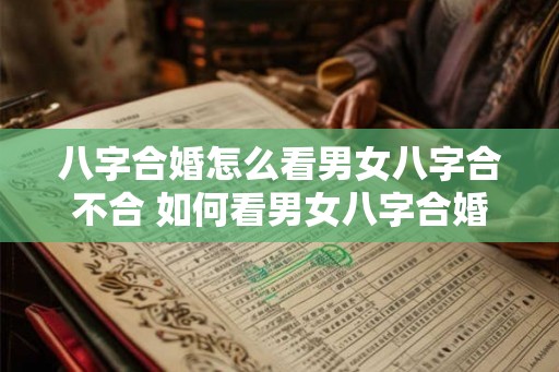 八字合婚怎么看男女八字合不合 如何看男女八字合婚是否合适