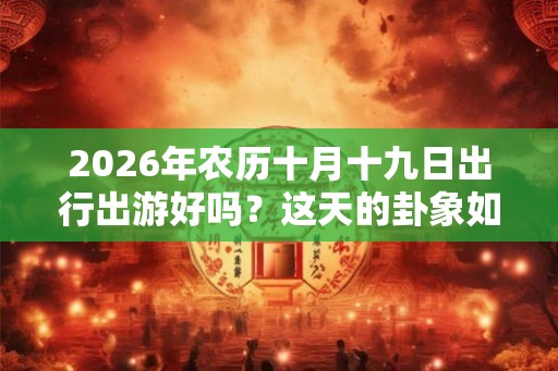 2026年农历十月十九日出行出游好吗？这天的卦象如何？