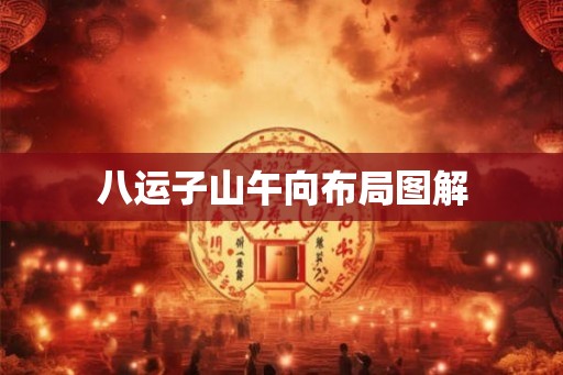 八运子山午向布局图解