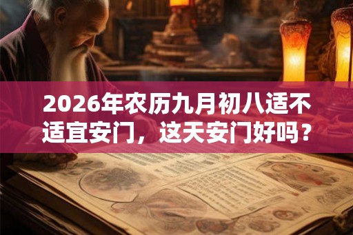 2026年农历九月初八适不适宜安门，这天安门好吗？