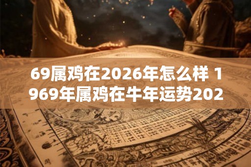 69属鸡在2026年怎么样 1969年属鸡在牛年运势2026 69属鸡在2026年怎么样 1969年属鸡在牛年运势2026