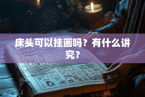 床头可以挂画吗？有什么讲究？