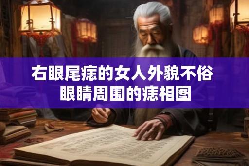 右眼尾痣的女人外貌不俗 眼睛周围的痣相图