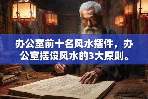 办公室前十名风水摆件，办公室摆设风水的3大原则。