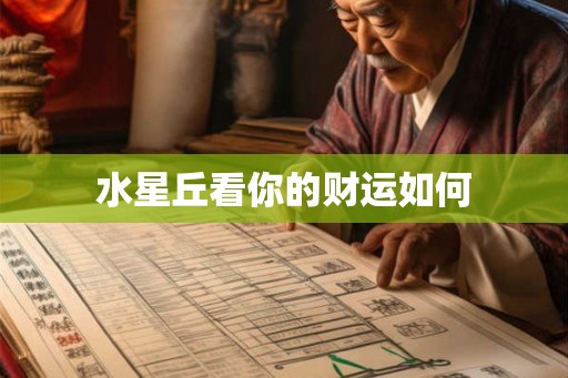 水星丘看你的财运如何