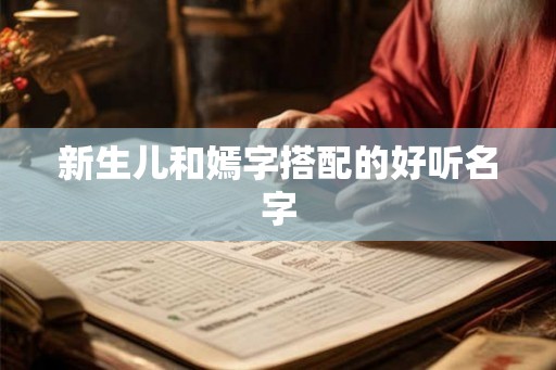 新生儿和嫣字搭配的好听名字