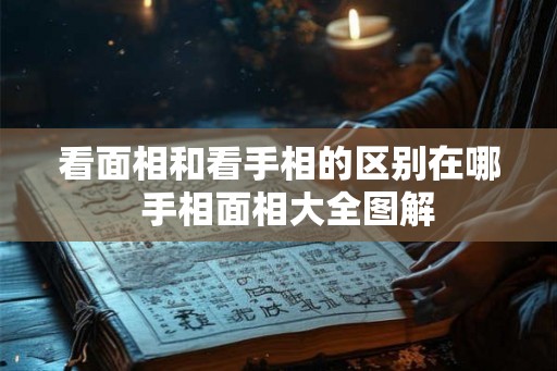 看面相和看手相的区别在哪  手相面相大全图解