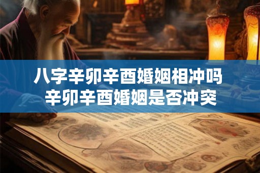 八字辛卯辛酉婚姻相冲吗 辛卯辛酉婚姻是否冲突